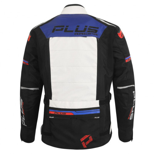 Plus Racing Plus Racing Edge motoros túrakabát szürke-kék-piros