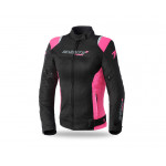 Seventy Degrees Nyári női kabát SD-JR50 fekete-pink