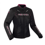 Bering Volga női motoros kabát fekete-pink BTB1556